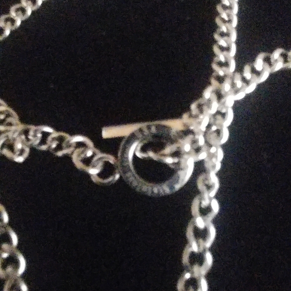 Ed Hardy Stainless Steel Chain with 3 Brighton Charms - Picture 5 of 8